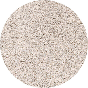 Ayyildiz, Kusový koberec Life Shaggy 1500 beige kruh, 80x80 (priemer) kruh, béžová, spálňa