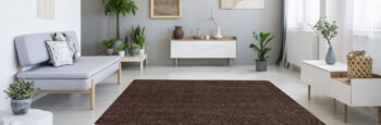Ayyildiz, Kusový koberec Life Shaggy 1500 brown, 240x340, hnedá, obývacia izba