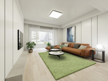 Ayyildiz, Kusový koberec Life Shaggy 1500 green, 140x200, zelená, obývacia izba