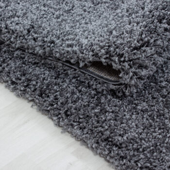 Ayyildiz, Kusový koberec Life Shaggy 1500 grey, 100x200, šedá, obývacia izba
