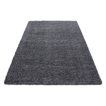 Ayyildiz, Kusový koberec Life Shaggy 1500 grey, 100x200, šedá, obývacia izba