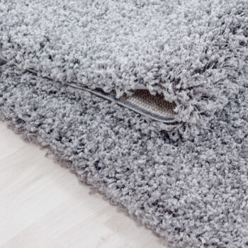 Ayyildiz, Kusový koberec Life Shaggy 1500 light grey, 100x200, šedá, obývacia izba