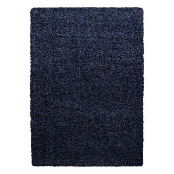 Ayyildiz, Kusový koberec Life Shaggy 1500 navy, 100x200, modrá, obývacia izba