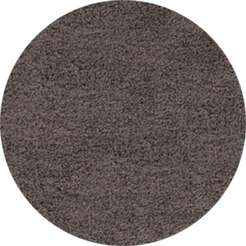 Ayyildiz, Kusový koberec Life Shaggy 1500 taupe kruh, 80x80 (priemer) kruh, hnedá, obývacia izba