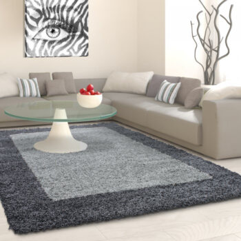 Ayyildiz, Kusový koberec Life Shaggy 1503 grey, 200x290, šedá, obývacia izba