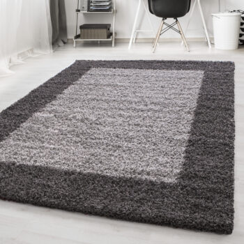Ayyildiz, Kusový koberec Life Shaggy 1503 grey, 300x400, šedá, obývacia izba