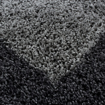 Ayyildiz, Kusový koberec Life Shaggy 1503 grey kruh, 120x120 (priemer) kruh, šedá, obývacia izba