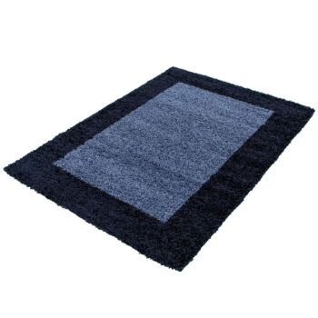 Ayyildiz, Kusový koberec Life Shaggy 1503 navy, 200x290, modrá, obývacia izba