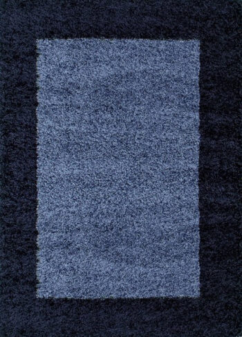 Ayyildiz, Kusový koberec Life Shaggy 1503 navy, 240x340, modrá, obývacia izba