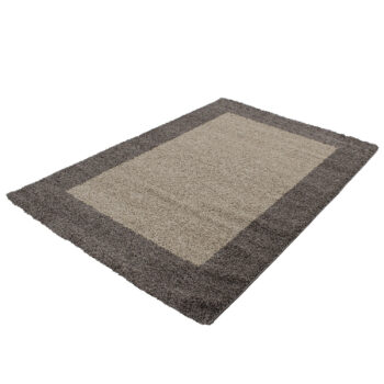 Ayyildiz, Kusový koberec Life Shaggy 1503 taupe, 80x150, hnedá, obývacia izba