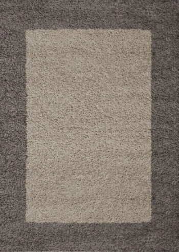 Ayyildiz, Kusový koberec Life Shaggy 1503 taupe, 80x150, hnedá, obývacia izba