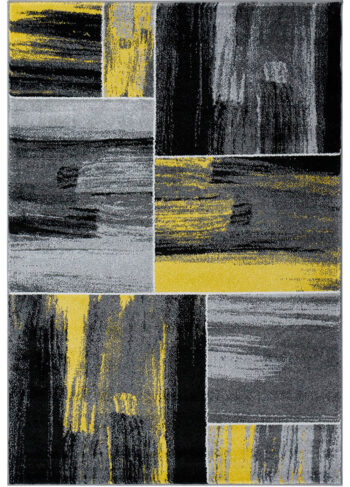 Ayyildiz, Kusový koberec Lima 1350 yellow, 120x170, žltá, kancelária