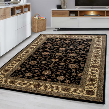 Ayyildiz, Kusový koberec Marrakesh 210 black, 200x290, čierna, kancelária