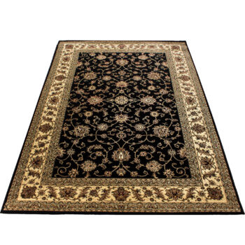 Ayyildiz, Kusový koberec Marrakesh 210 black, 200x290, čierna, kancelária