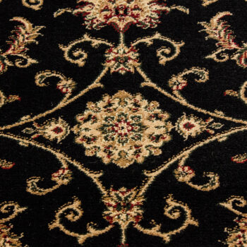 Ayyildiz, Kusový koberec Marrakesh 210 black, 200x290, čierna, kancelária