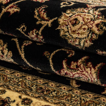 Ayyildiz, Kusový koberec Marrakesh 210 black, 200x290, čierna, kancelária