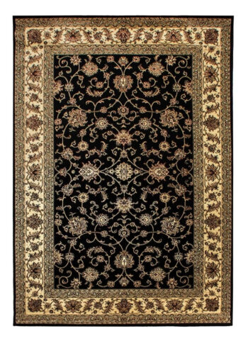 Ayyildiz, Kusový koberec Marrakesh 210 black, 240x340, čierna, kancelária