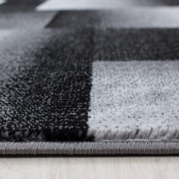Ayyildiz, Kusový koberec Miami 6560 Black, 120x170, šedá, chodba / predsieň