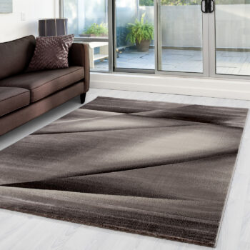 Ayyildiz, Kusový koberec Miami 6590 brown, 200x290, hnedá, kancelária