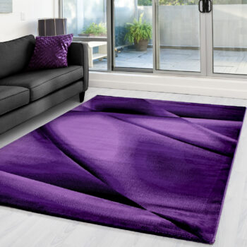 Ayyildiz, Kusový koberec Miami 6590 lila, 80x150, fialová, kancelária