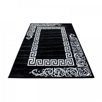 Ayyildiz, Kusový koberec Miami 6620 black, 200x290, čiernobiela, kancelária