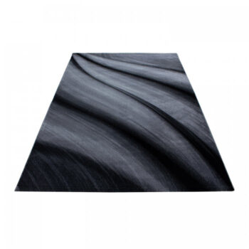 Ayyildiz, Kusový koberec Miami 6630 black, 80x150, šedá, kancelária