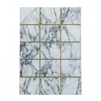 Ayyildiz, Kusový koberec Naxos 3816 gold, 140x200, šedá, kancelária