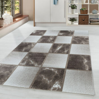 Ayyildiz, Kusový koberec Ottawa 4201 brown, 80x250, hnedá, chodba / predsieň