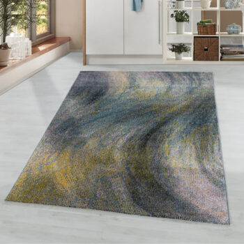 Ayyildiz, Kusový koberec Ottawa 4204 multi, 80x150, viacfarebná, chodba / predsieň