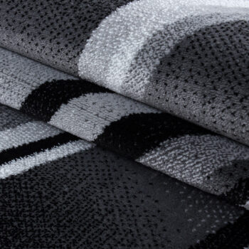 Ayyildiz, Kusový koberec Parma 9210 black, 80x150, šedá, chodba / predsieň