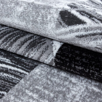 Ayyildiz, Kusový koberec Parma 9220 black, 200x290, šedá, chodba / predsieň