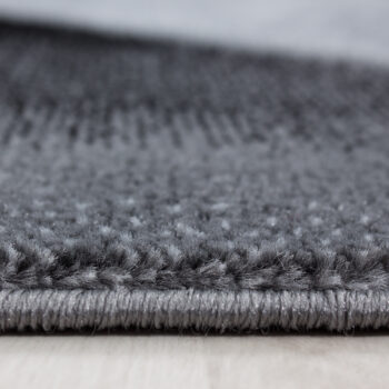 Ayyildiz, Kusový koberec Parma 9240 black, 160x230, šedá, chodba / predsieň