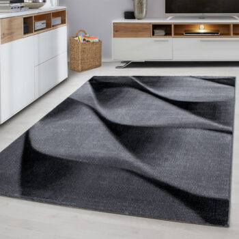 Ayyildiz, Kusový koberec Parma 9240 black, 200x290, šedá, chodba / predsieň