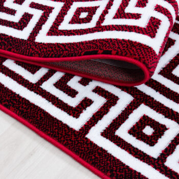 Ayyildiz, Kusový koberec Parma 9340 red, 200x290, červená, chodba / predsieň