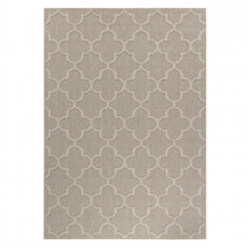 Ayyildiz, Kusový koberec Patara 4951 Beige – na von aj na doma, 140x200, béžová, chodba / predsieň