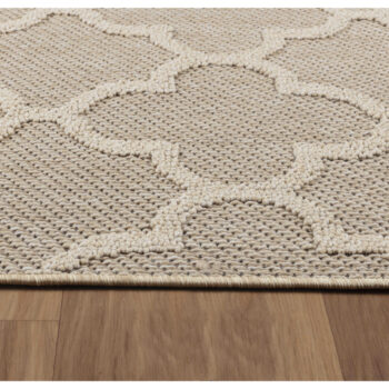 Ayyildiz, Kusový koberec Patara 4951 Beige – na von aj na doma, 200x290, béžová, chodba / predsieň
