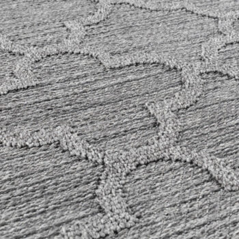 Ayyildiz, Kusový koberec Patara 4951 Grey – na von aj na doma, 200x290, šedá, chodba / predsieň