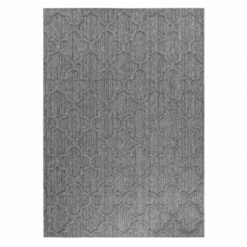 Ayyildiz, Kusový koberec Patara 4951 Grey – na von aj na doma, 200x290, šedá, chodba / predsieň