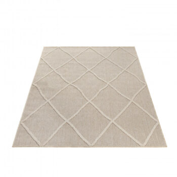 Ayyildiz, Kusový koberec Patara 4952 Beige – na von aj na doma, 160x230, béžová, chodba / predsieň