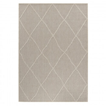 Ayyildiz, Kusový koberec Patara 4952 Beige – na von aj na doma, 160x230, béžová, chodba / predsieň