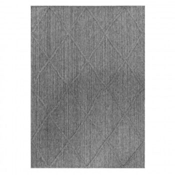 Ayyildiz, Kusový koberec Patara 4952 Grey – na von aj na doma, 160x230, šedá, chodba / predsieň