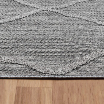 Ayyildiz, Kusový koberec Patara 4952 Grey – na von aj na doma, 160x230, šedá, chodba / predsieň