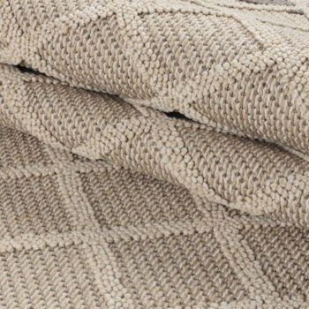 Ayyildiz, Kusový koberec Patara 4953 Beige – na von aj na doma, 120x170, béžová, chodba / predsieň