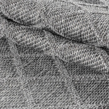 Ayyildiz, Kusový koberec Patara 4953 Grey – na von aj na doma, 120x170, šedá, chodba / predsieň