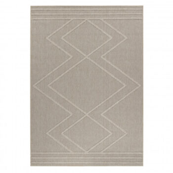 Ayyildiz, Kusový koberec Patara 4954 Beige – na von aj na doma, 80x150, béžová, chodba / predsieň