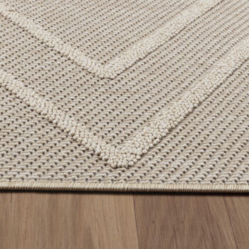 Ayyildiz, Kusový koberec Patara 4954 Beige – na von aj na doma, 80x250, béžová, chodba / predsieň