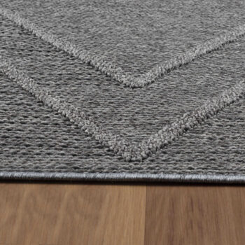 Ayyildiz, Kusový koberec Patara 4954 Grey – na von aj na doma, 160x230, šedá, chodba / predsieň