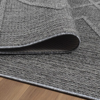 Ayyildiz, Kusový koberec Patara 4954 Grey – na von aj na doma, 200x290, šedá, chodba / predsieň