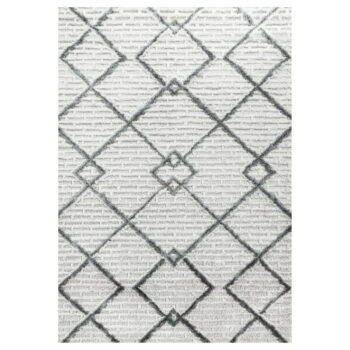Ayyildiz, Kusový koberec Pisa 4701 Cream, 80x250, biela, obývacia izba