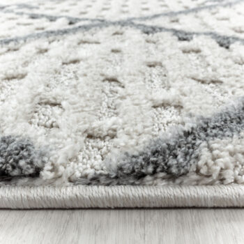Ayyildiz, Kusový koberec Pisa 4701 Cream, 80x250, biela, obývacia izba